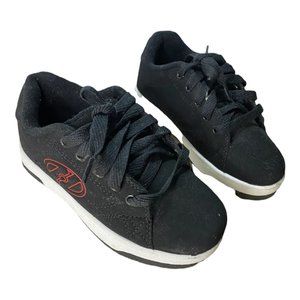 Heelys Youth Boys Girls Unisex Size 1 Skate Shoes Black And Red
